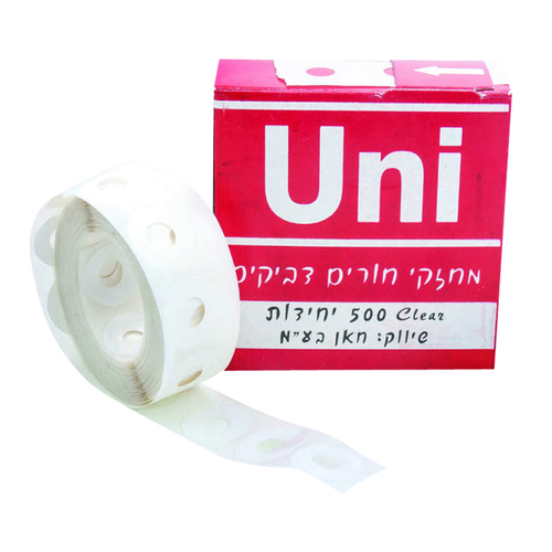 מדבקות מחזקי חורים לקלסר