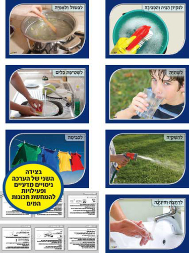 ערכת תמונות שימושי המים/טיפטופים