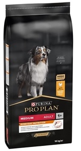 פרופלאן Proplan לכלב בוגר עוף מגזע בינוני 14 ק"ג פרופלן