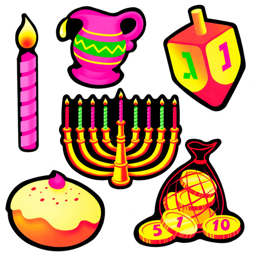 ערכת המחשה סמלי חנוכה זוהר באולטרא/ריטרם