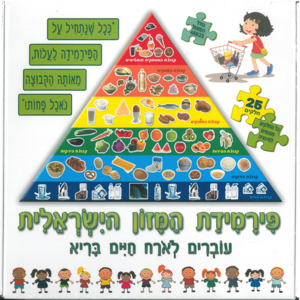 פאזל פירמידת המזון הישראלית