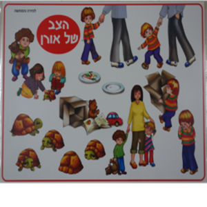 פלקט למינציה לגזירה והמחשה – הצב של אורן