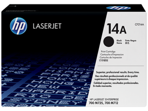 טונר לייזר מקורי 14A HP LaserJet 700 M725/M712 CF214A