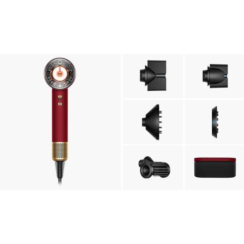 מייבש שיער Dyson Supersonic Nural HD16 אדום קטיפה גולד