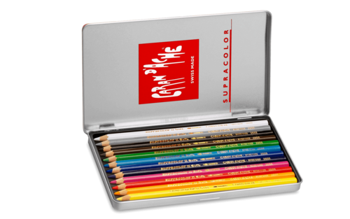 סט עפרונות אקוורל רך Caran D'ache 888/12