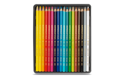 סט עפרונות אקוורל רך Caran D'ache 888/18