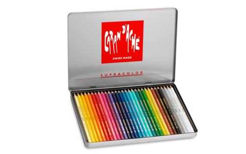 סט עפרונות אקוורל רך Caran D'ache 888/30