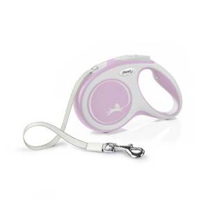 פלקסי ניו קומפורט M רצועה 5 מטר ורוד