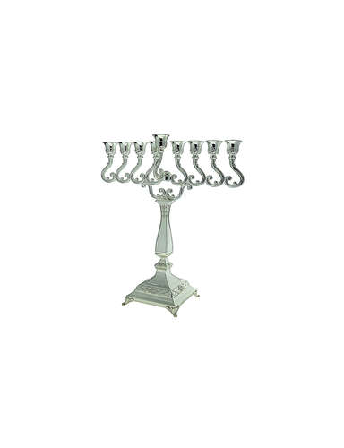 חנוכיה כריות מוכסף 24 סמ