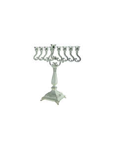 חנוכיה כריות מוכסף 24 סמ