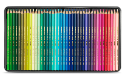 סט עפרונות אקוורל רך Caran D'ache 888/80