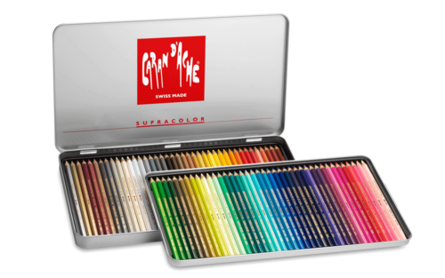 סט עפרונות אקוורל רך Caran D'ache 888/80