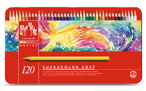 סט עפרונות אקוורל רך Caran D'ache 888/120