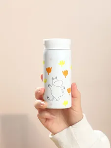 בקבוק/תרמוס מומינים 200 מ״ל – מומין פרחים MOOMIN