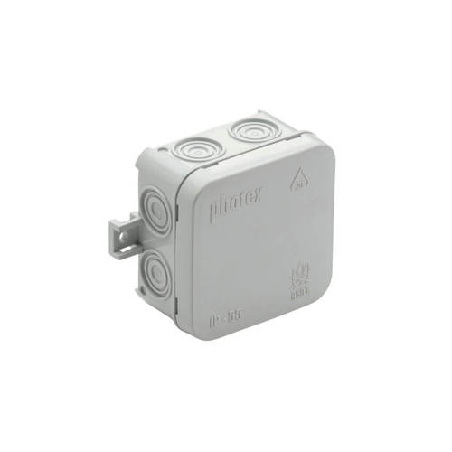 קופסה מוגן מים 70*70 פוטקס FT-7 עם פטמות IP55 10641