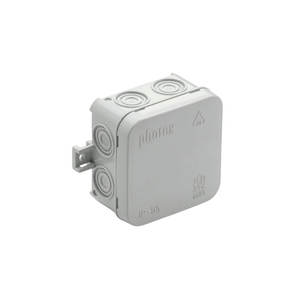 קופסה מוגן מים 70*70 פוטקס FT-7 עם פטמות IP55