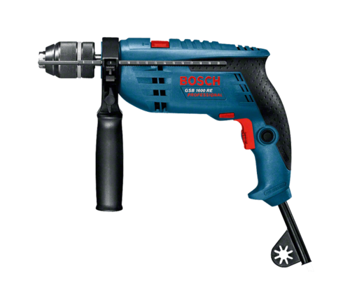 מקדחה רוטטת מקצועית BOSCH GSB 1600 RE 