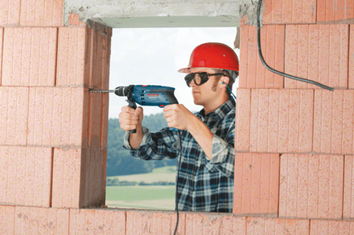 מקדחה רוטטת מקצועית BOSCH GSB 1600 RE 
