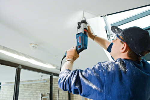 מקדחה רוטטת מקצועית אלקטרונית BOSCH GSB 19-2 RE