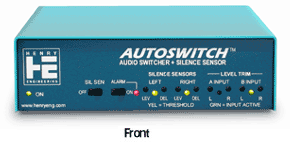 מזהה שקט Silence Detector AutoSwitch Henry Engineering