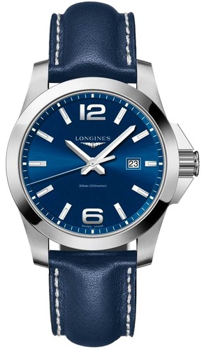 Longines L37604960 Conquest 43MM לגברים לונג'ין יבואן רשמי