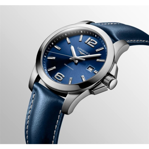 Longines L37604960 Conquest 43MM לגברים לונג'ין יבואן רשמי