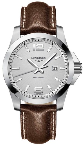 Longines L37604765 Conquest 43MM לגברים לונג'ין יבואן רשמי