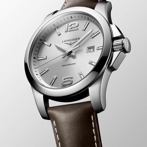 Longines L37604765 Conquest 43MM לגברים לונג'ין יבואן רשמי