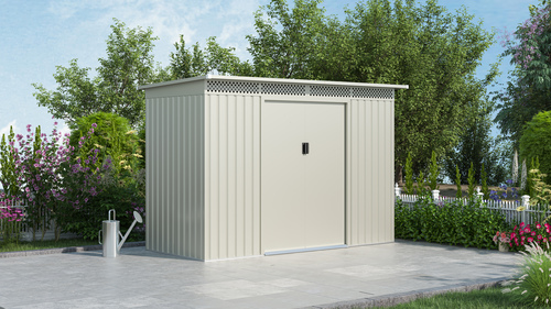 מחסן מתכת משודרג BELLA B   277x142   מחיר סיטונאי