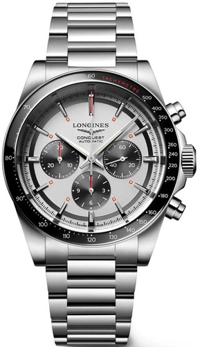 Longines L38354726 Conquest Chrono 42MM לונג'ין יבואן רשמי