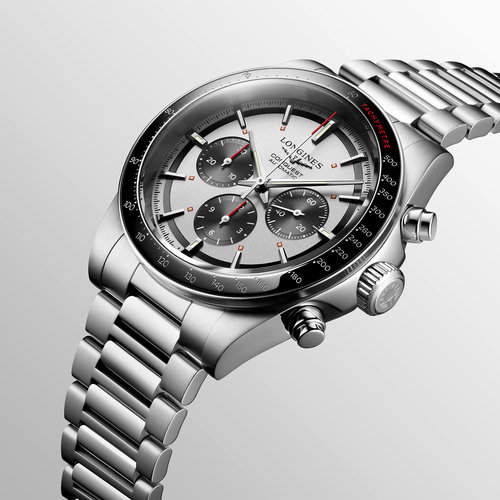 Longines L38354726 Conquest Chrono 42MM לונג'ין יבואן רשמי
