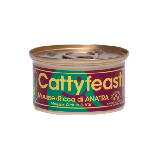 Cattyfeast duck in mousse 85g