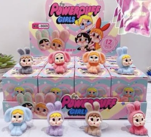 בובת אספנות Powerpuff Girls קופסת הפתעה | Powerpuff Girls Blind Box Collectible Figure