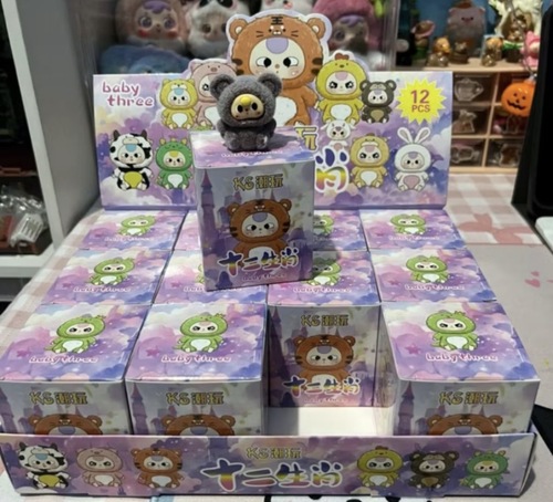 בובת אספנות Baby Three קופסת הפתעה | Baby Three Blind Box Collectible Figure