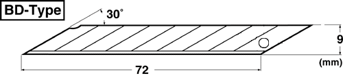 סכין חיתוך NT s-202