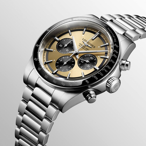 Longines L38354326 Conquest Chrono 42MM לונג'ין יבואן רשמי