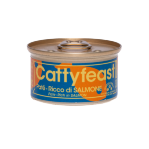 Cattyfeast salmon in pate 85g