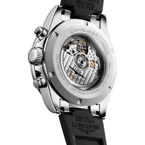 Longines L38354329 Conquest Chrono 42MM לונג'ין יבואן רשמי