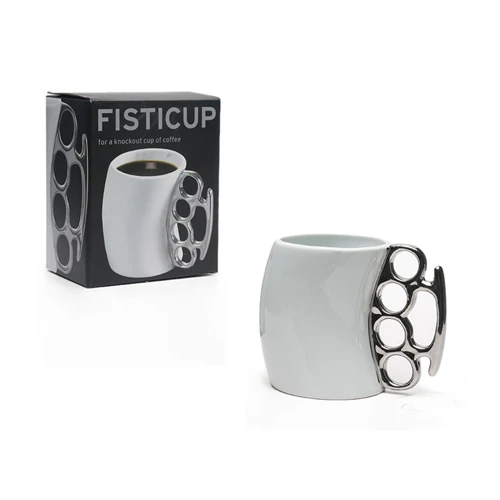 ספל קפה בעיצוב אגרופן | FISTICUP 