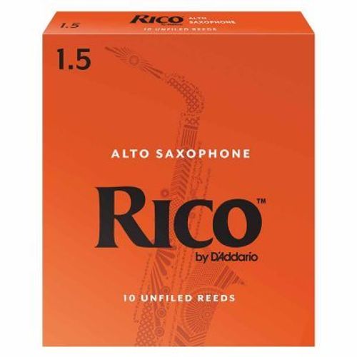 10 עלים לסקסופון אלט ריקו מספר 1.5 Rico