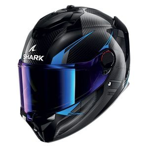 קסדה מלאה שארק שחור כחול SHARK SPARTAN GT CARBON