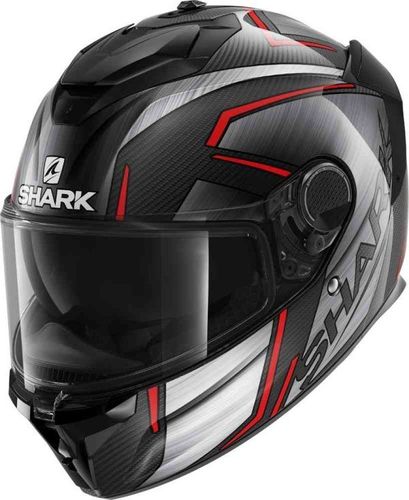 קסדה מלאה שארק קרבון / אדום – SHARK SPARTAN GT CARBON