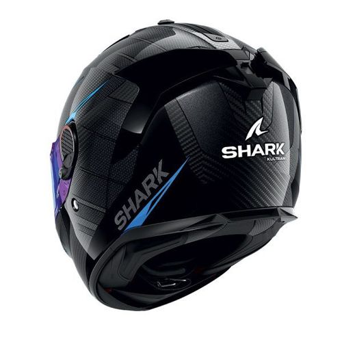 קסדה מלאה שארק שחור כחול SHARK SPARTAN GT CARBON