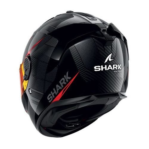 קסדה שארק מלאה שחור אדום SHARK SPARTAN GT PRO CARBON