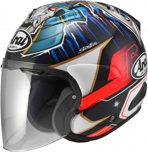 קסדת 3/4 אראי צביעת פדרוסה שוגאן סמוראי – ARAI SZ-R EVO GLOSS pedrosa Shogun