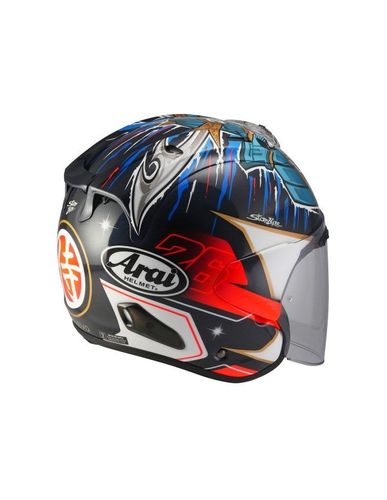 קסדת 3/4 אראי צביעת פדרוסה שוגאן סמוראי – ARAI SZ-R EVO GLOSS pedrosa Shogun