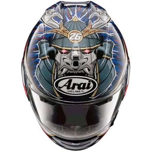 קסדה מלאה אראי צביעת שוגאן סמוראי פדרוסה - Arai RX7V Evo Pedrosa Shogun