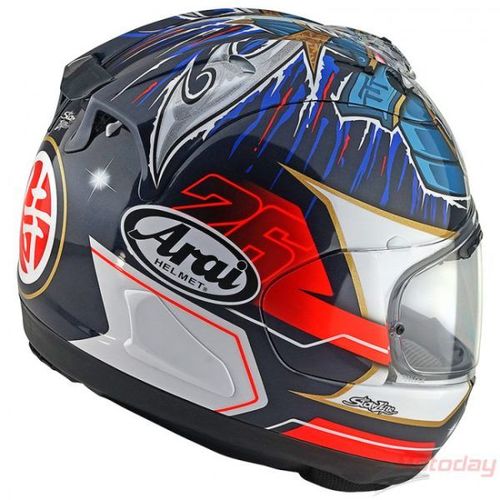 קסדה מלאה אראי צביעת שוגאן סמוראי פדרוסה - Arai RX7V Evo Pedrosa Shogun