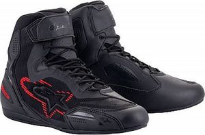 נעלי רכיבה FASTER3 שחור אדום - ALPINESTARS