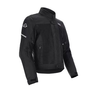 מעיל רכיבה רב עונתי שחור ACERBIS JACKET CE ON ROAD RUBY